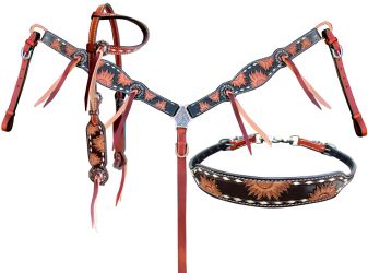 Klassy Cowgirl Re-purposed Louis Vuitton Headstall and Breast